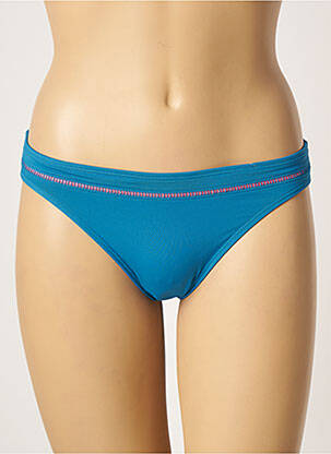 Bas de maillot de bain stretch culotte bleu CHERRY BEACH femme