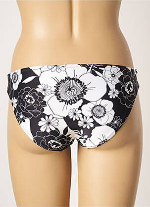 Bas de maillot de bain imprimé fleurs culotte noir SEAFOLLY femme