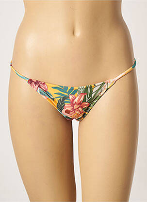 Bas de maillot de bain imprimé tie and dye culotte orange RIO DE SOL femme