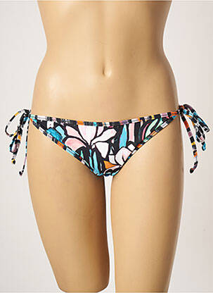 Bas de maillot de bain imprimé fantaisie bikini noir MOONTIDE femme