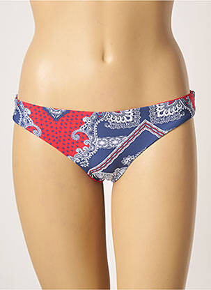 Bas de maillot de bain imprimé fantaisie culotte rouge SEAFOLLY femme