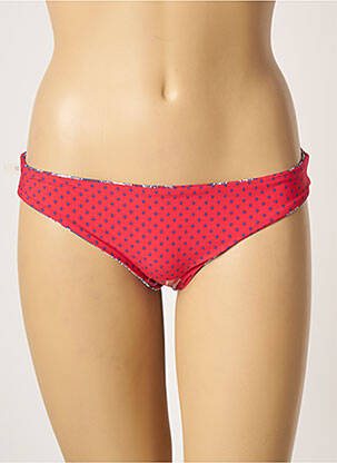 Bas de maillot de bain imprimé fantaisie culotte rouge SEAFOLLY femme