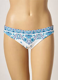 Bas de maillot de bain imprimé fantaisie culotte blanc SEAFOLLY femme