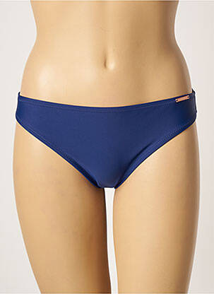 Bas de maillot de bain stretch culotte bleu YSABEL MORA femme