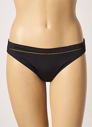 Bas de maillot de bain stretch culotte noir CHERRY BERRY femme