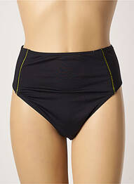 Bas de maillot de bain stretch culotte noir CHERRY BEACH femme
