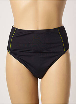 Bas de maillot de bain stretch culotte noir CHERRY BEACH femme