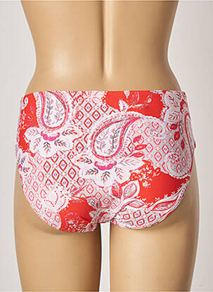 Bas de maillot de bain stretch culotte rouge MOONTIDE femme