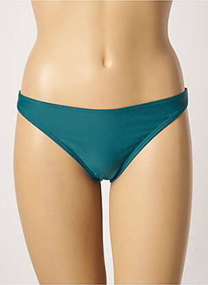 Bas de maillot de bain stretch culotte vert SUN PROJECT femme