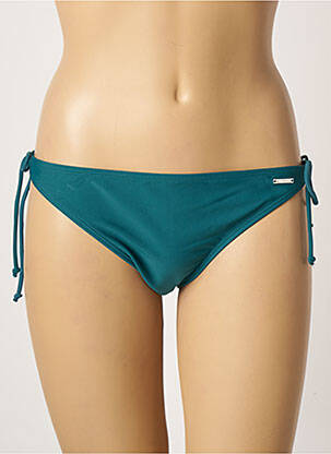 Bas de maillot de bain stretch bikini vert SUN PROJECT femme