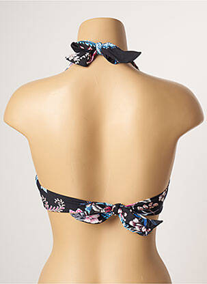 Haut de maillot de bain stretch haut soutien-gorge avec mousse de rembourrage amovible noir SEAFOLLY femme