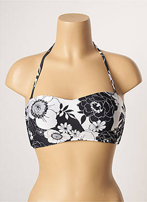 Haut de maillot de bain stretch haut bandeau noir SEAFOLLY femme
