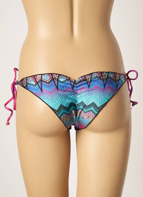 Bas de maillot de bain fermeture liens à nouer bikini bleu RIO DE SOL femme