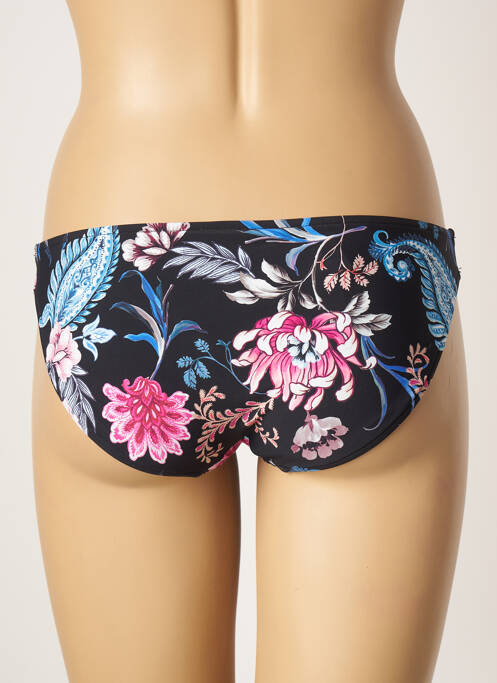 Bas de maillot de bain imprimé fleurs culotte noir SEAFOLLY femme