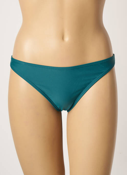 Bas de maillot de bain stretch culotte vert SUN PROJECT femme