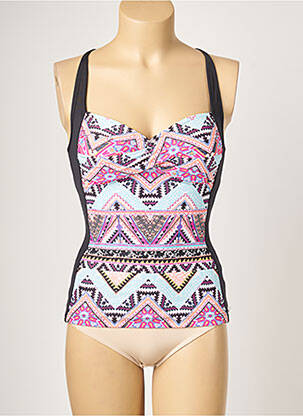 Haut de maillot de bain stretch haut soutien-gorge moulé noir SEAFOLLY femme
