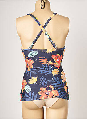Haut de maillot de bain stretch haut bandeau bleu SEAFOLLY femme