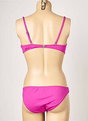 Maillot de bain 2 pièces stretch haut soutien-gorge balconnet rose HISTOIRE DE PLAGE femme