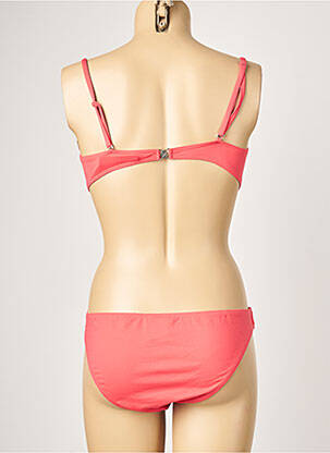 Maillot de bain 2 pièces stretch haut soutien-gorge balconnet rose HISTOIRE DE PLAGE femme