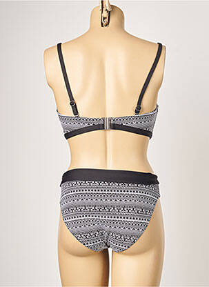 Maillot de bain 2 pièces stretch haut soutien-gorge balconnet noir SUN PLAYA femme