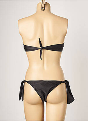 Maillot de bain 2 pièces stretch haut bandeau noir RIO DE SOL femme