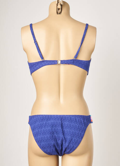 Maillot de bain 2 pièces bleu HISTOIRE DE PLAGE pour femme
