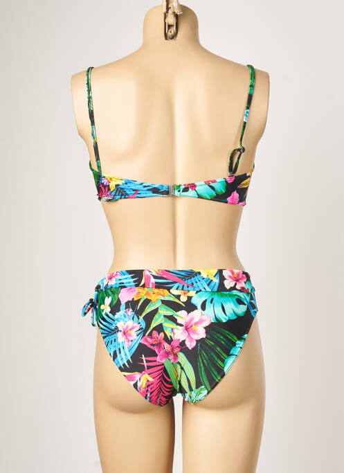 Maillot de bain 2 pièces noir SALÉE femme