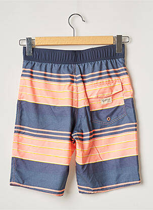 Short de bain imprimé rayures orange PROTEST garçon