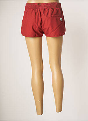 Bas de maillot de bain tissage satiné short rouge PROTEST femme