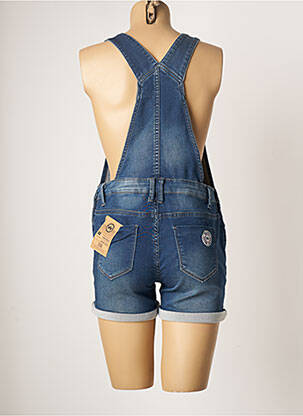 Salopette coupe cintrée fines bretelles bleu JOGG femme