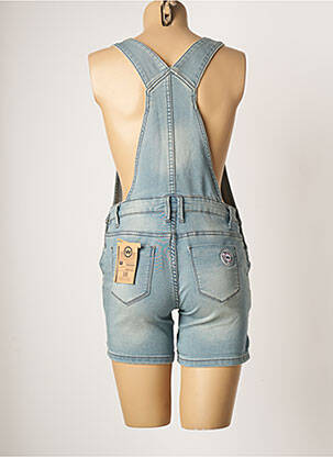 Salopette coupe cintrée fines bretelles bleu JOGG femme