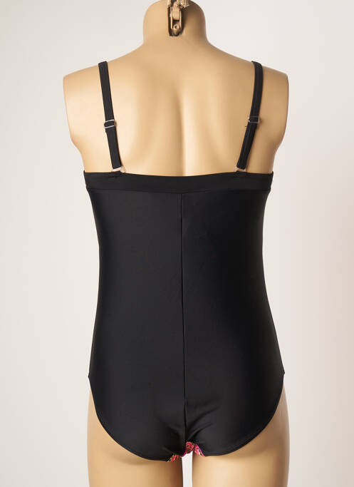 Maillot de bain 1 pièce orange LAGON BLEU pour femme