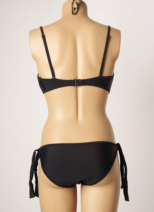 Maillot de bain 2 pièces noir DAG ADOM pour femme