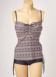 Tankini shorty noir SUN PROJECT femme