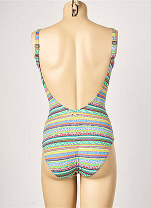Maillot de bain 1 pièce haut bandeau haut bandeau vert CHERRY BEACH femme