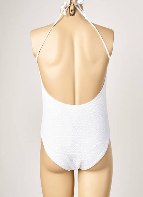 Maillot de bain 1 pièce blanc DAG ADOM pour femme