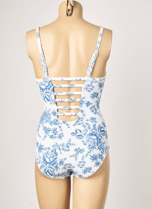 Maillot de bain 1 pièce blanc SEAFOLLY pour femme