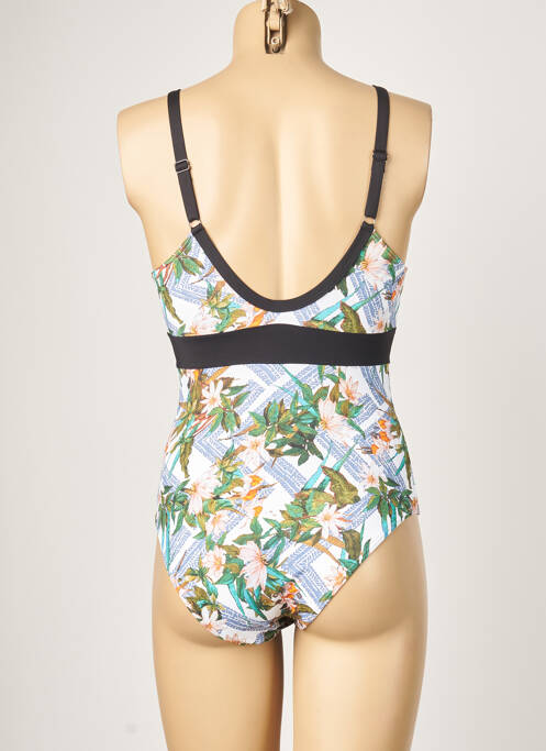 Maillot de bain 1 pièce vert MOONTIDE pour femme