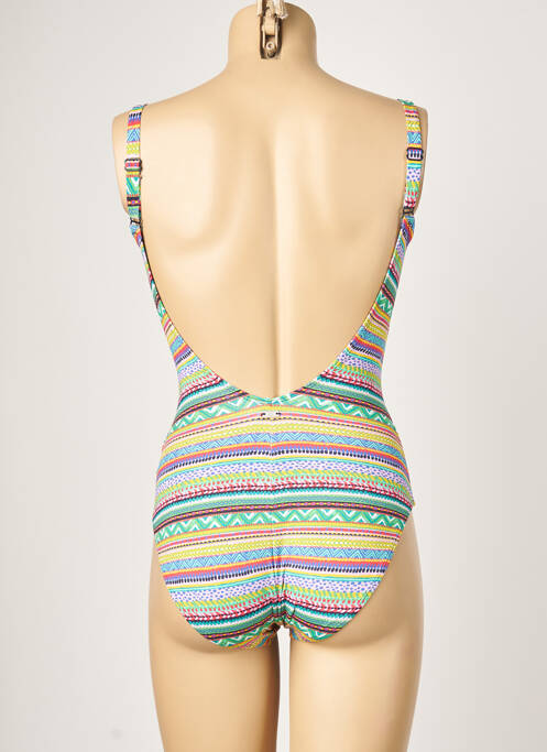 Maillot de bain 1 pièce haut bandeau haut bandeau vert CHERRY BEACH femme