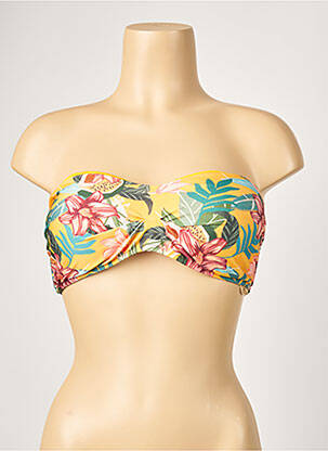 Haut de maillot de bain haut soutien-gorge moulé haut soutien-gorge moulé orange RIO DE SOL femme