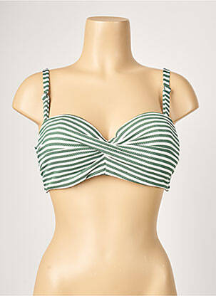 Haut de maillot de bain haut soutien-gorge moulé haut soutien-gorge moulé vert PROTEST femme