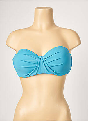 Haut de maillot de bain haut soutien-gorge moulé haut soutien-gorge moulé bleu YSABEL MORA femme