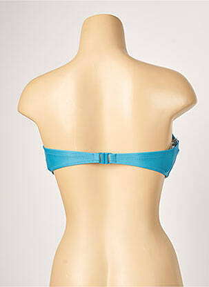 Haut de maillot de bain haut soutien-gorge moulé haut soutien-gorge moulé bleu YSABEL MORA femme