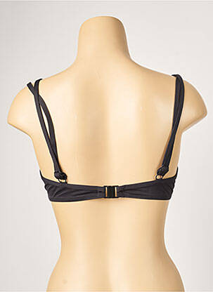 Haut de maillot de bain haut soutien-gorge moulé haut soutien-gorge moulé noir CHERRY BEACH femme