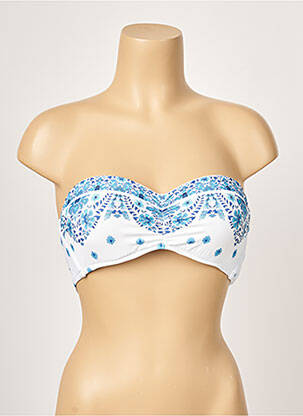 Haut de maillot de bain haut bandeau haut bandeau bleu SEAFOLLY femme