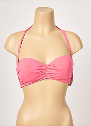 Haut de maillot de bain haut soutien-gorge moulé haut soutien-gorge moulé rose KIWI femme