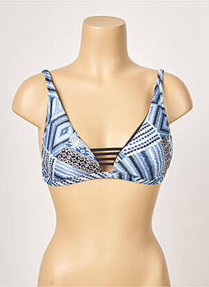 Haut de maillot de bain haut soutien-gorge moulé haut soutien-gorge moulé bleu SEAFOLLY femme