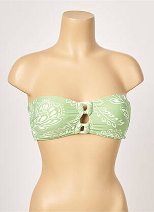 Haut de maillot de bain haut soutien-gorge moulé haut soutien-gorge moulé vert SEAFOLLY femme