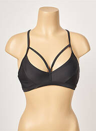 Haut de maillot de bain haut soutien-gorge emboitant haut soutien-gorge emboitant noir PIHA femme