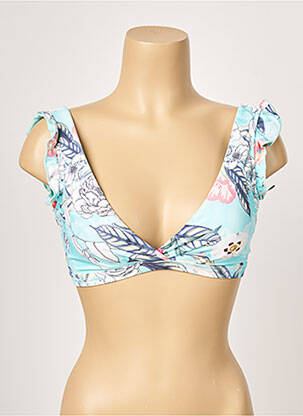 Haut de maillot de bain haut soutien-gorge moulé haut soutien-gorge moulé bleu SEAFOLLY femme
